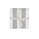 Kitchen Linens Striped Basketweave Tea Towels, set of 2