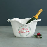 Vida Alegria Ice Bucket White