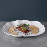 Vida Nube Large Oval Platter (White)