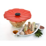 Airtight Silicone Lid Poppy Gift Set of 4