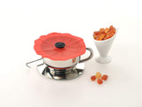 Airtight Silicone Lid Poppy Gift Set of 4
