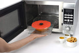 Airtight Silicone Lid Poppy Gift Set of 4