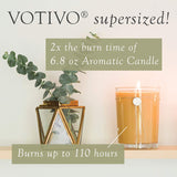 Votivo 110-Hour Large Aromatic Candles 16.2 oz