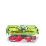 3-Piece Rectangular Vacuum Food Container Set
