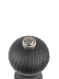 Paris Nature Black Manual Wooden Salt Mill, Black Finish 22cm