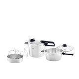 Vitavit® Premium Pressure Cooker Set, 3.7 Quart & 6.3 Quart