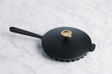 Black Skillet with Lid by FireUp