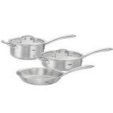 5-Piece 5 Ply Stainless Steel Cookware Set - Premium Pots & Pans