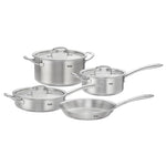 5-Piece 5 Ply Stainless Steel Cookware Set - Premium Pots & Pans