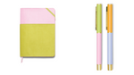 Designworks Lilac + Matcha and pen set