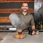 Crafthouse By Fortessa® The Classic Collection Glass Smoke Cloche w/ Smoker & Chips
