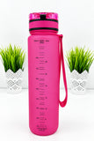 32 oz. Water Bottle with No Leak Fast Flow Lid and Smart Design for One Handed Use, BPA Free Tritan Plastic