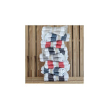 Kitchen Linens Striped Basketweave Tea Towels, set of 2