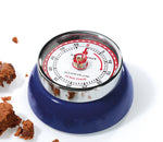 Retro Kitchen Timer with magnet 2.75" x 1.25"