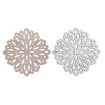 Floral Double-Sided Coasters Set of 4