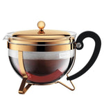 Chambord Tea Pot, 44 oz, Gold