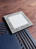 Piazza Blue Double-Sided Placemat