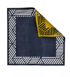 Piazza Mustard Double-Sided Placemat