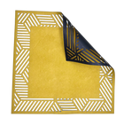 Piazza Mustard Double-Sided Placemat