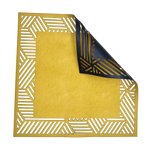 Piazza Mustard Double-Sided Placemat