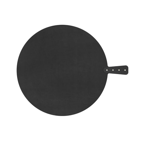Riveted Handy Series Round Serving/Cutting Board, 17.5", Slate