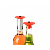 Silicone Poppy Bottle Stopper Set of 2