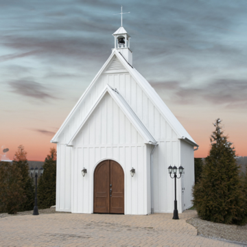 Adult Paint By Number Kit, Charming Chapel