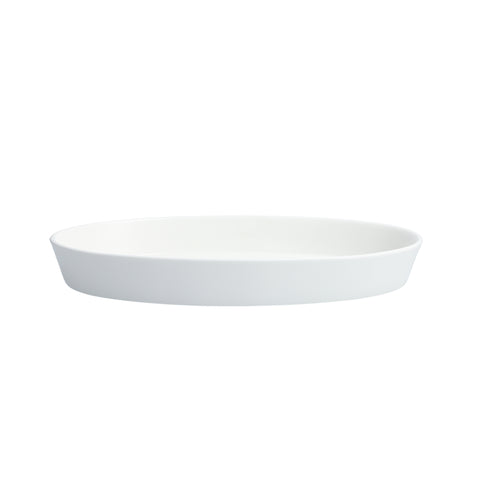 Super White  Basics Oval Baker 12.25"