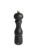 Paris Nature Black Manual Upcycled Wooden Pepper Mill, Black Finish