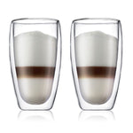 PAVINA 2 pcs glass, double wall, large, 0.45 l, 15 oz