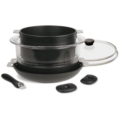 Cookway removable 9 Pieces Set with lids and handles