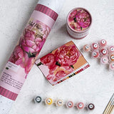 Adult Paint by Number Kit,  Petal Power
