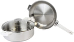 Mutine Removable Handle 6 piece Set Cookware White Handles