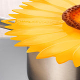 Airtight Silicone Sunflower Large Lid - 11"
