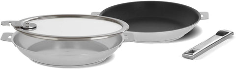 Strate Stainless Steel 4 Piece Fryingpan Set