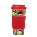 Bamboo Fiber Coffee & Tea Cup Animal Collection SET of 4