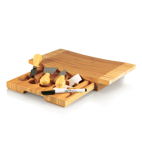 Concavo Bamboo Board and Cheese Tools Set