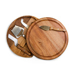 Circo Acacia Wood Cheese Board with Tools Set