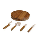 Circo Acacia Wood Cheese Board with Tools Set