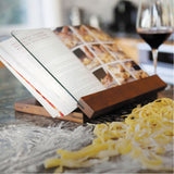 Prodigio Acacia Wood Cookbook Stand by Fabio Viviani