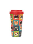 Bamboo Fiber Coffee & Tea Cup Animal Collection CAT (Red)