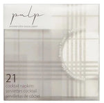 Ultra Luxury Fabric Like Paper Napkins Tan