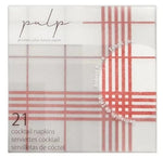 Ultra Luxury Fabric Like Paper Napkins, Red