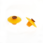 Silicone Sunflower Bottle Stopper Set of 2