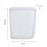 Half Gallon Clear Bag