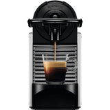 Nespresso Pixie Espresso Single Serve Machine + Aeroccino Frother - Aluminum