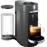 Nespresso Vertuo Plus Deluxe Coffee & Espresso Single Serve Machine - Titanium