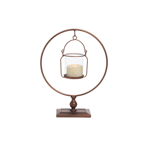 Hanging Votive Holder Copper