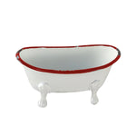 Mini Enamel Bathtub Soap Dish