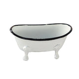 Mini Enamel Bathtub Soap Dish